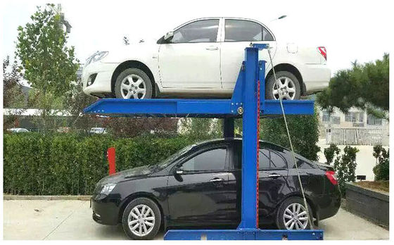 Seil-Antriebs-unabhängiges Auto-Parksystem-Zwei-Ebenen2 Posten-Garagen-Aufzug